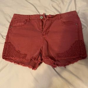 Women’s denim shorts